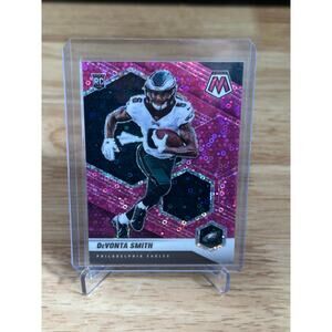 2021 Mosaic DeVonta Smith RC No Hudlle Pink /20
